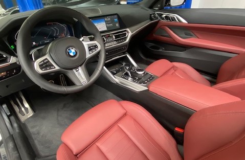 bmw rental dash