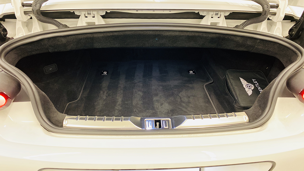 bentley rental trunk