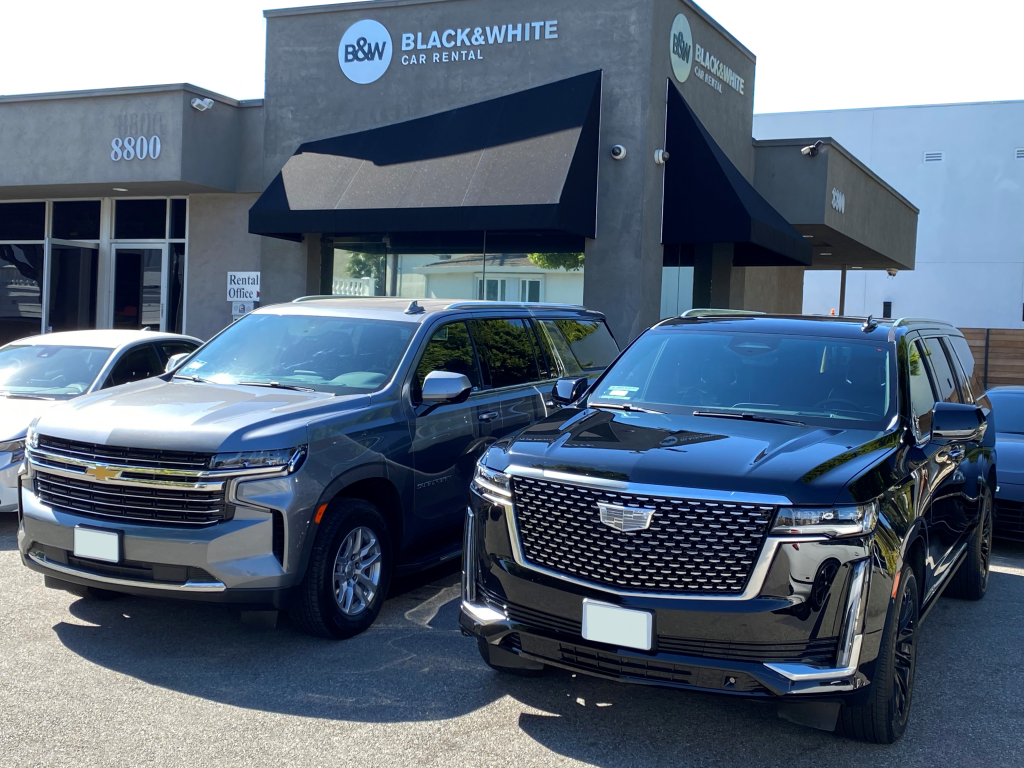 b&w 4x4 luxury suv car rental los angeles san francisco