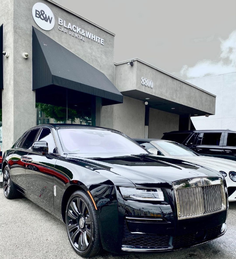 rolls royce ghost luxury & exotic car rental in Los Angeles & San Francisco