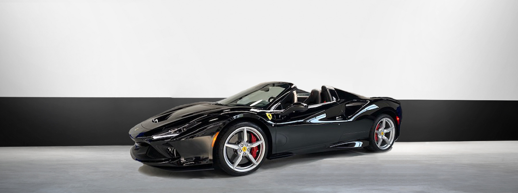 Ferrari convertible rental F8 Spider