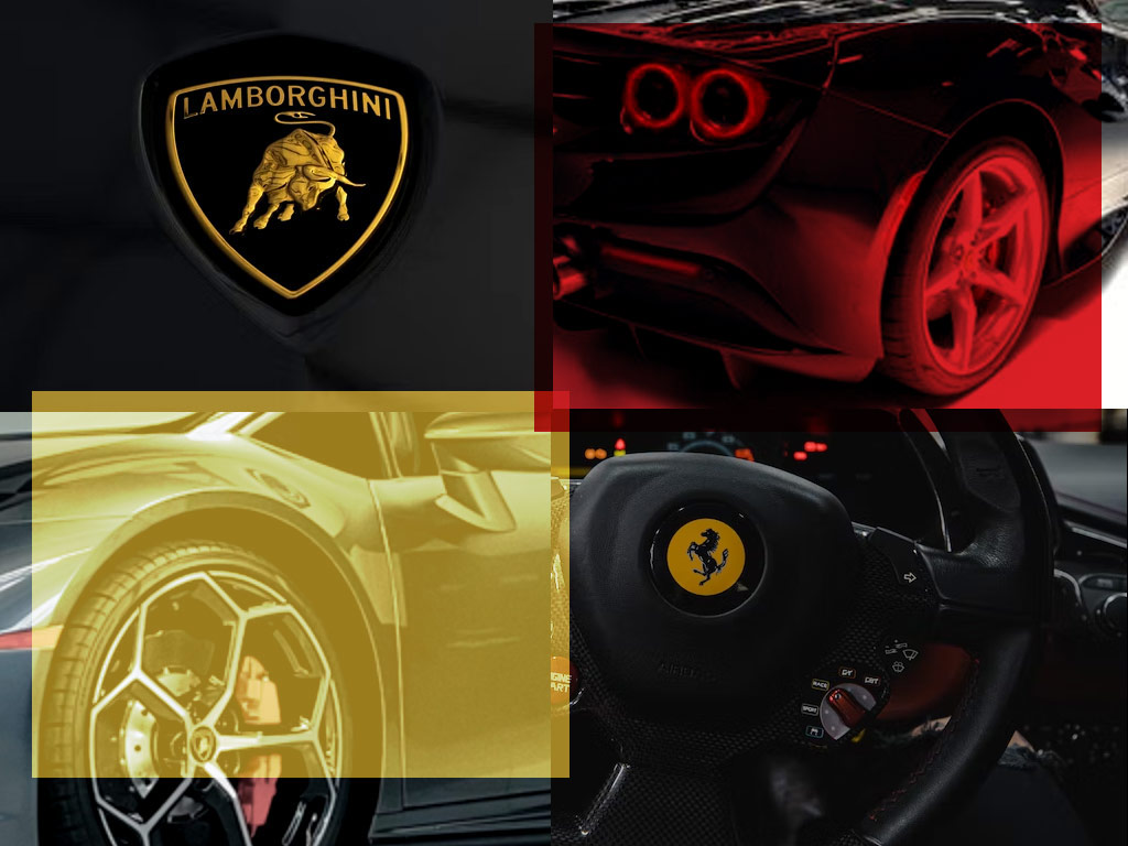 exotic car rental: lamborghini vs. ferrari
