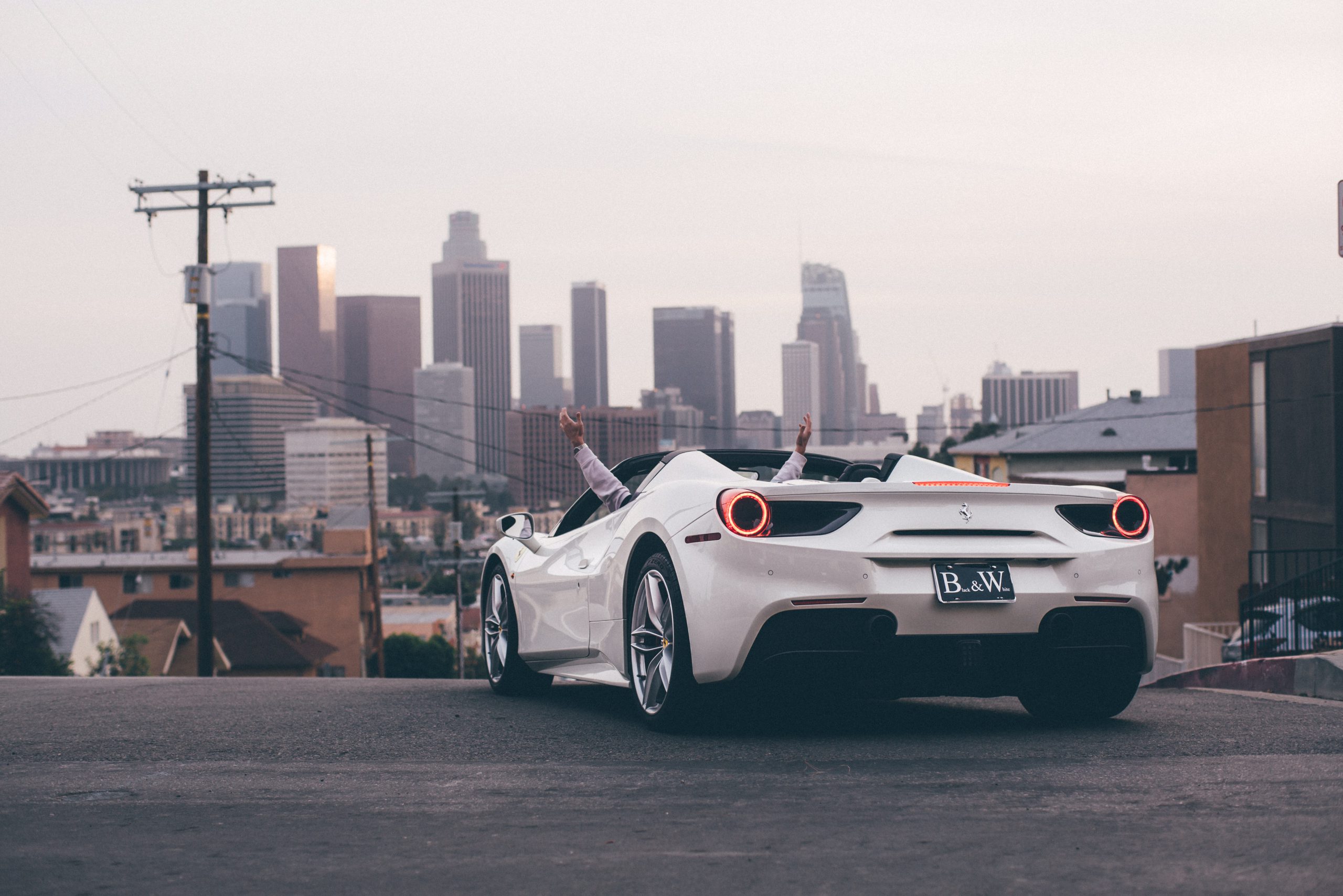Black & White Luxury Car Rental Los Angeles