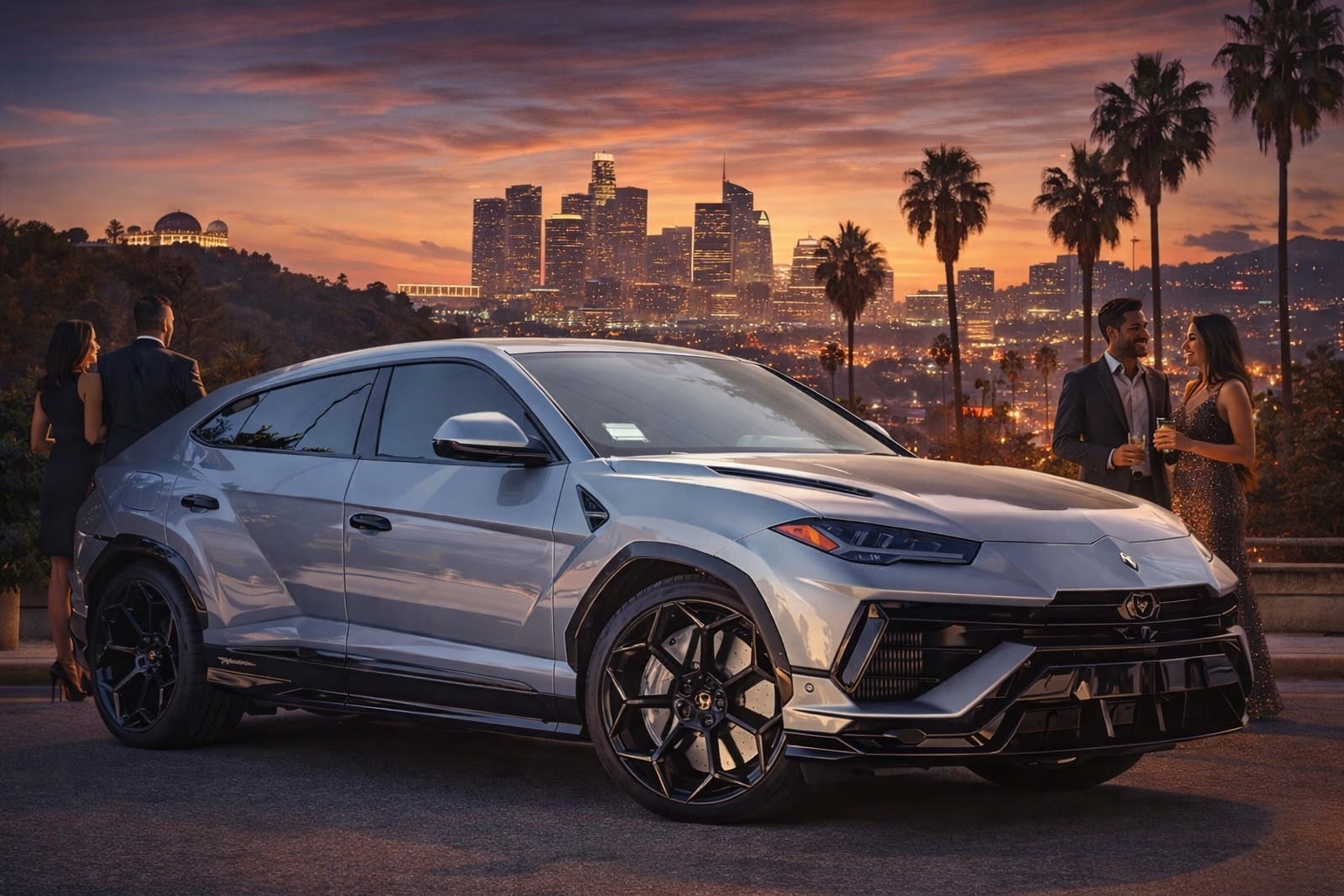 Urus from Black and White Rent A Car